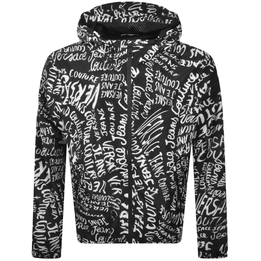 Versace Jeans Couture Logomania Jacket Black | Mainline